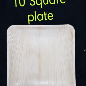 Areca 10″ Square Plate